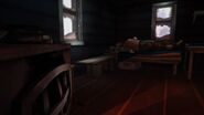 The Long Dark 20170812233655.jpg (139 KB) Jeremiah unconscious on the bed.