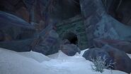 The other side of the collapsed tunnel in Sundered Pass