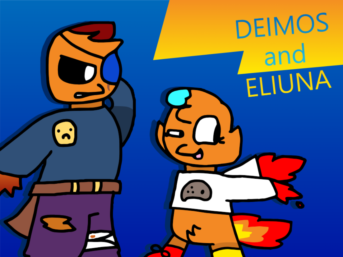 Deimos and Eliuna Into the Mascotverse Wiki Fandom