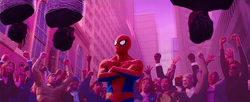 Spider-Man getting Praised
