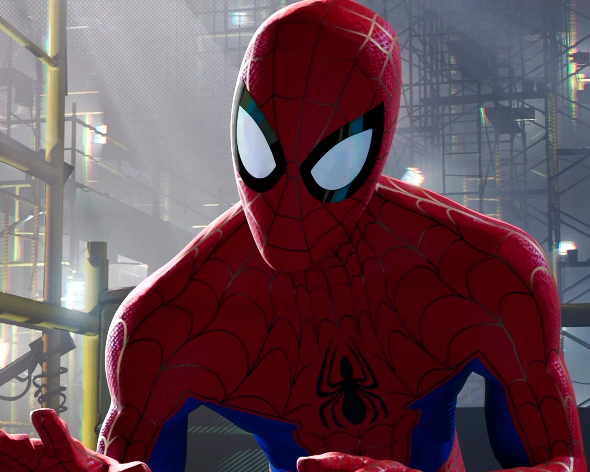 Spider man into the outlet spider verse peter parker
