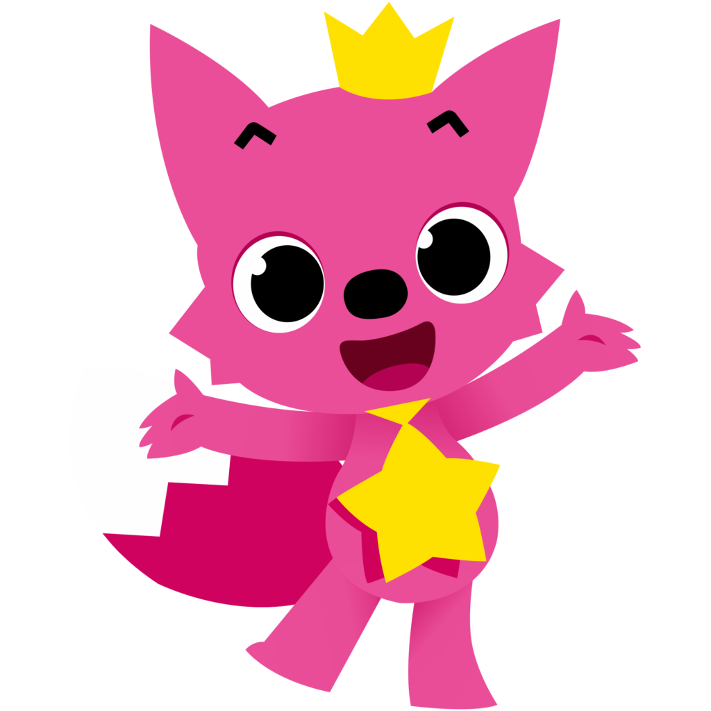 Pinkfong. Беби Шарк Пинкфонг. Пинк Фонг Baby Shark. Пинкфонг Лисичка. Пинкфонг и хоги.