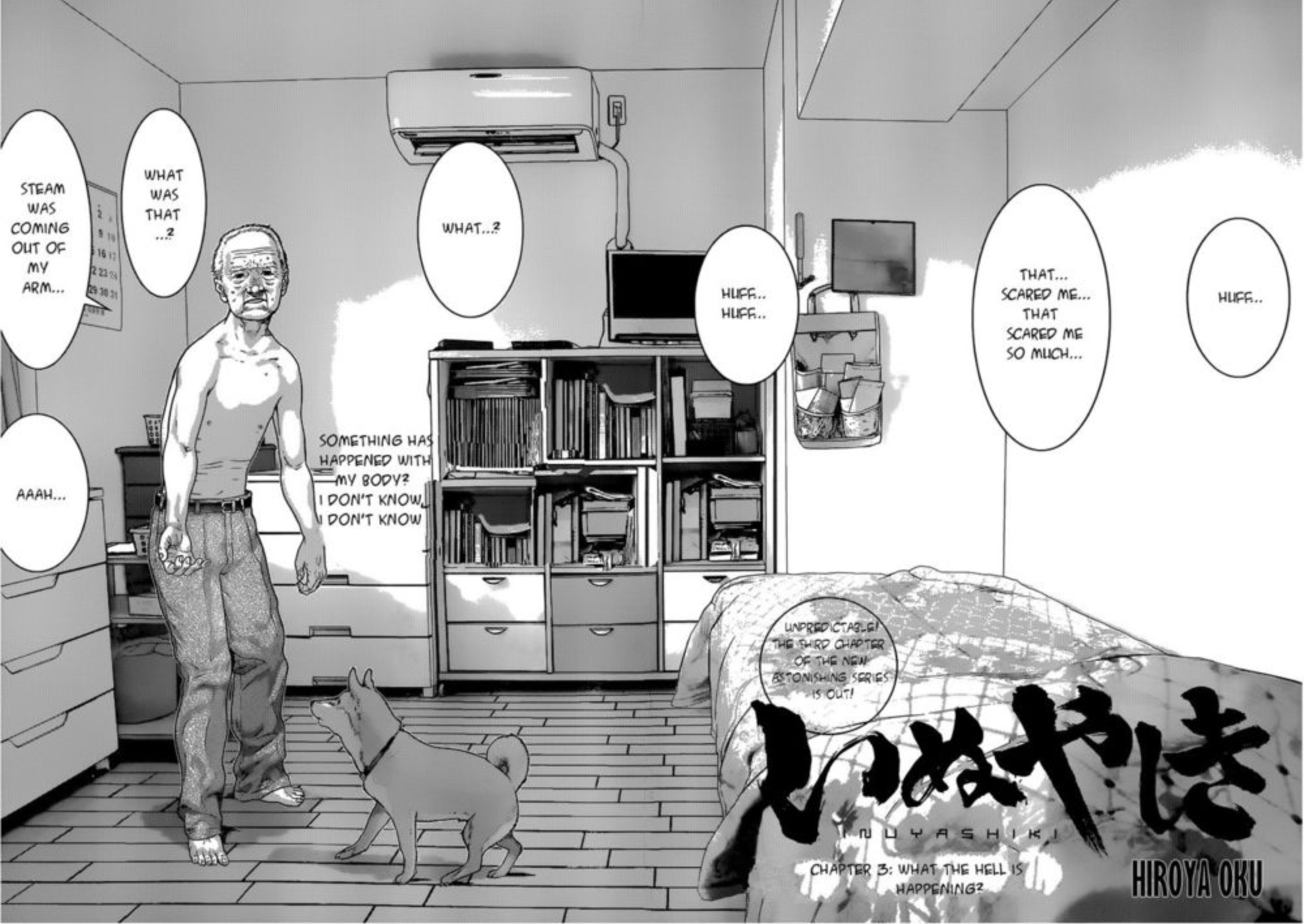 Inuyashiki Manga Volume 10