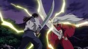 Inuyasha vs Toshu