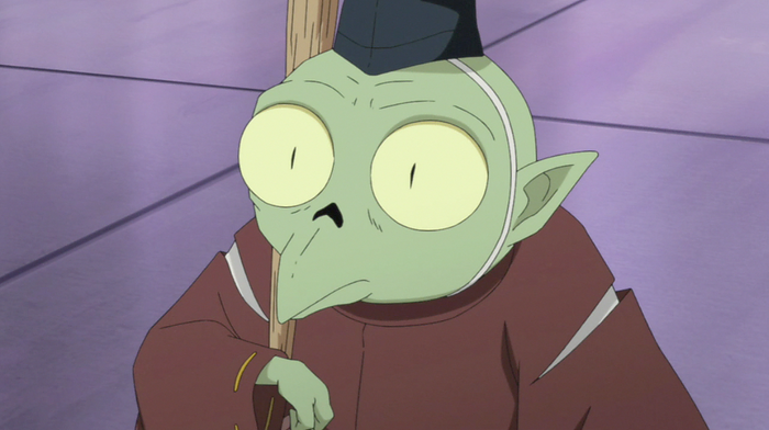 Sesshoumaru's imp lackey Jaken