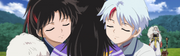 Setsuna and Towa hug their mother