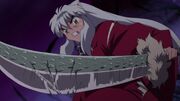 Inuyasha and Dragon Scale Tessaiga