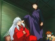 Miroku-kicks-Inuyasha