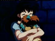 Kagome y Shippo