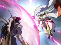 Narakus Barrier and Sesshomaru