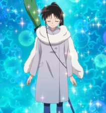 Setsuna's winter coat in modern era, the Reiwa era (belongs to Ms. Higurashi).