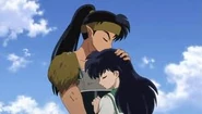 Kouga und Kagome umarmen sich..jpg (7 KB) Kōga und Kagome