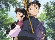 Miroku & sango in love