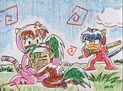 Trapped in a duel to the death