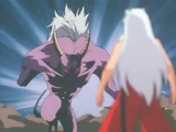 Goshinki contra Inuyasha demoino