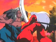 Ikkaku atacando con su cuerno