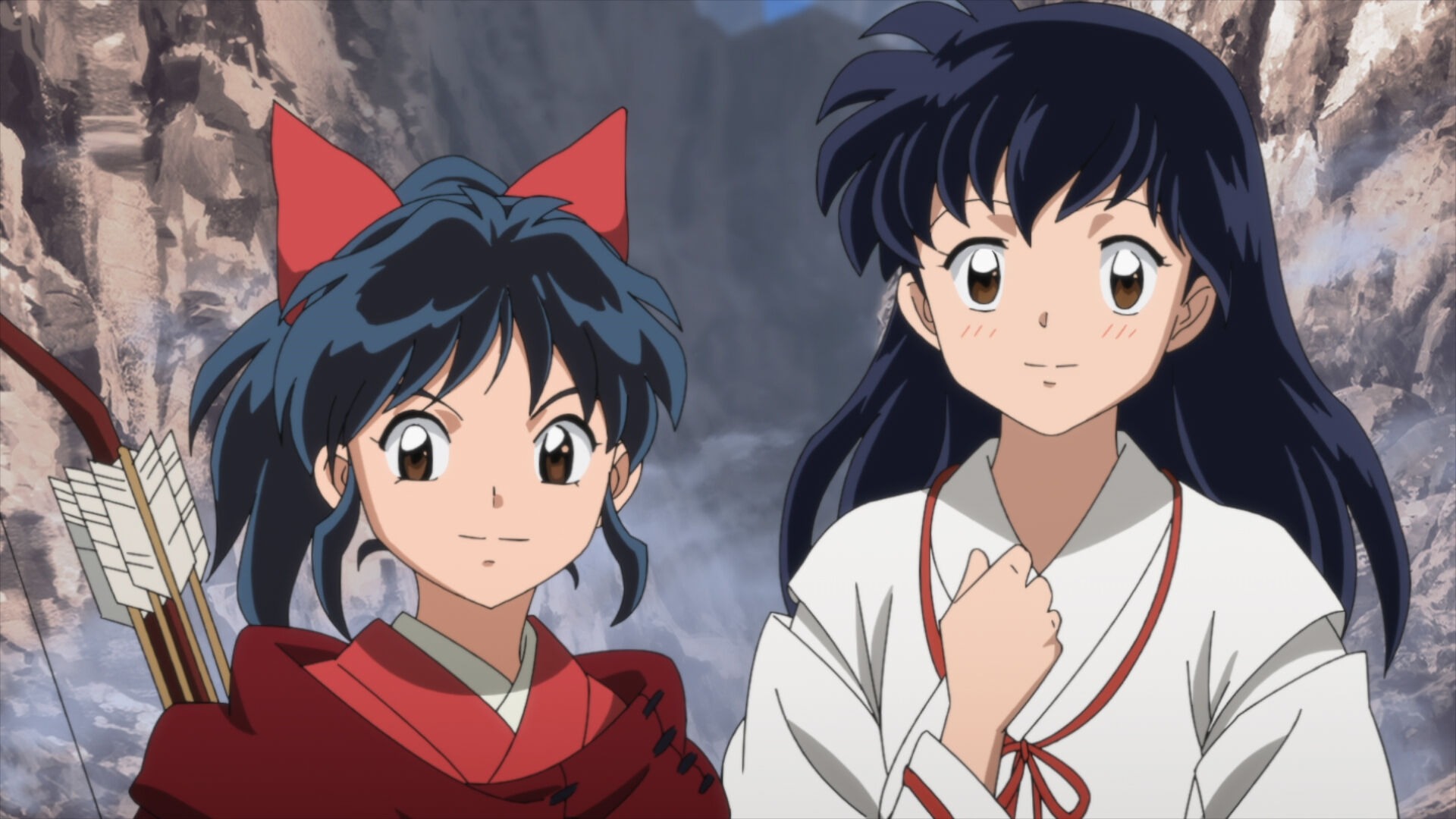 Kagome Higurashi (Inuyasha) anime drawing, in Steven Ng's Japanese anime  based on Rumiko Takahashi works Comic Art Gallery Room