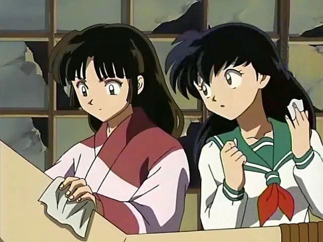 It's not an illusion, Moroha receives a new bow from her parents, Kago, Inuyasha