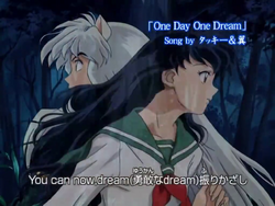 Inuyasha, doblaje latinoamericano - Opening 5: «One Day, One Dream