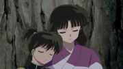 Sango kohaku sleeping