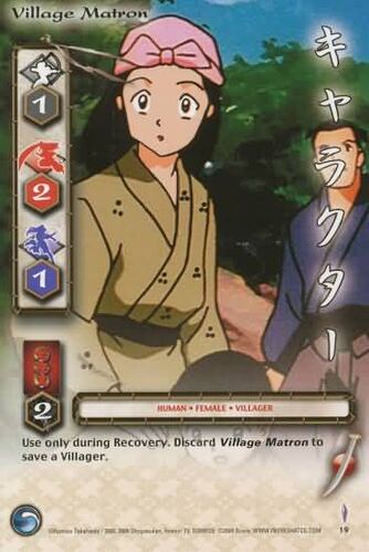 Village Matron InuYasha TCG