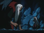 Tsukuyomaru confronts Taigokumaru