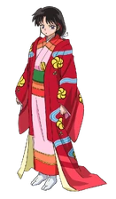 Setsuna wears Princess Aiya's outfit artwork.