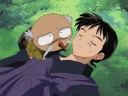 Myoga and Miroku.jpg (43 KB) 피를 많이 빨아 거대해지면 미로쿠의 머리보다 크게 된다.