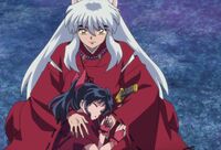 Inuyasha y Moroha