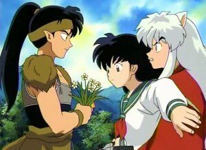 It's not an illusion, Moroha receives a new bow from her parents, Kago, Inuyasha