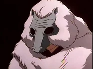 Naraku in seiner Pavianverkleidung