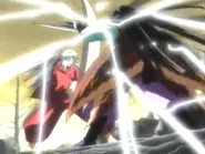 Garamaru contra Inuyasha