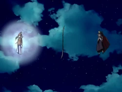 月黄泉借用阿篱的身体来与星黄泉沟通