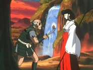 Intentando asaltar a Kikyo