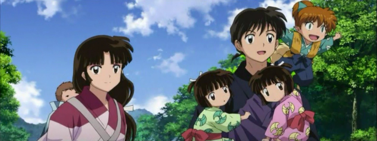 inuyasha sango and miroku