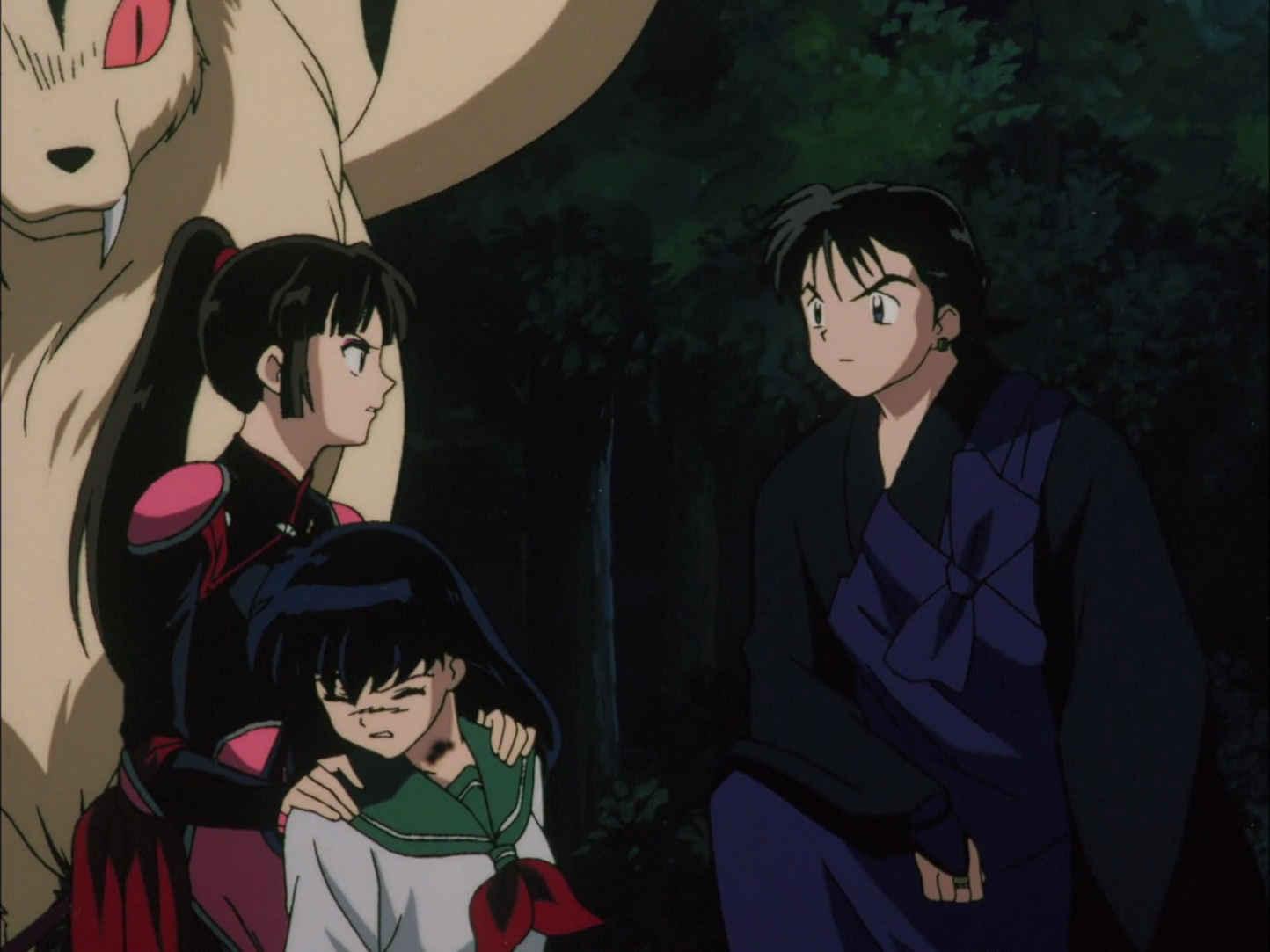 What are the ages of Kagome, Shippo, Miroku, and Sango in InuYasha? When  did they first meet? - Quora