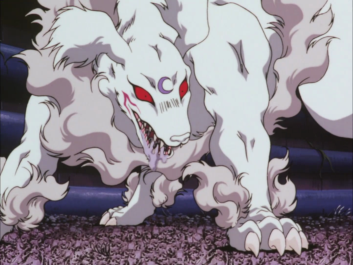 inuyasha full demon form dog