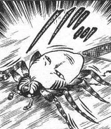 Der Spinnenyōkai, welcher Nagasaki Hitomi kontrolliert (Manga)