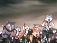 Gatos Leopardo en guerra contra Inu no Tasho