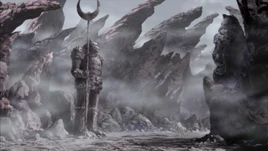 Wolf demon graveyard