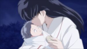 MOROHA SE PARECE A KAGOME  HAY, SI SE PARECE A SU MADRE TAMBIÉN