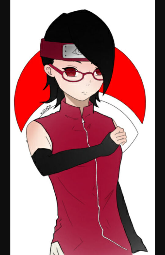 Sarada Uchiha fan art