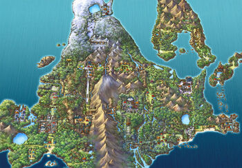 Sinnoh Region Map