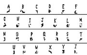 Irken Alphabet