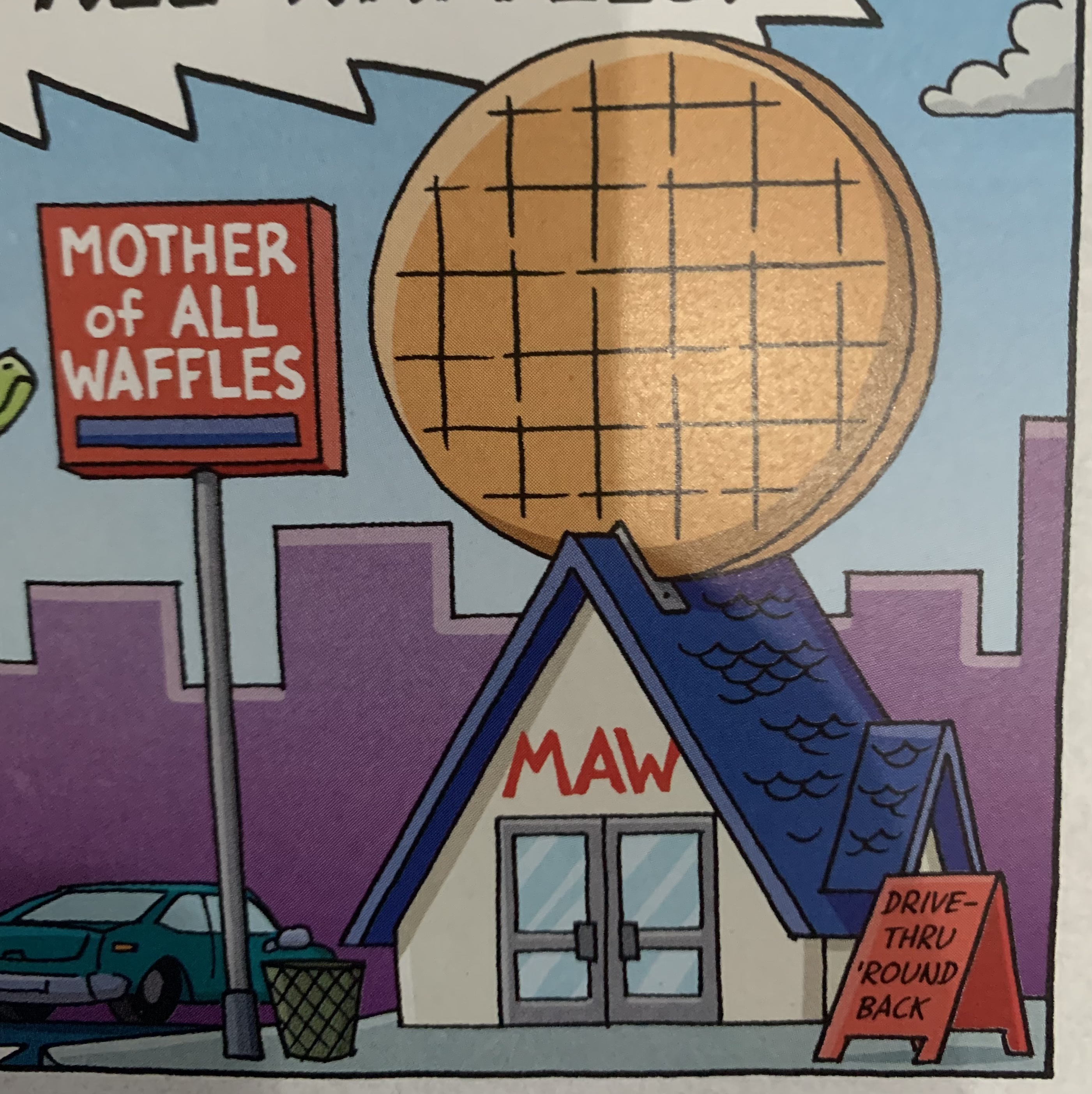 Mother of All Waffles, InvestiGators Wiki
