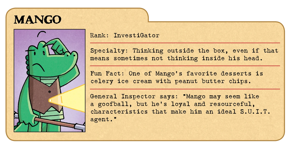 Mango/Gallery InvestiGators Wiki Fandom