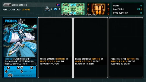 Public Player Lobby Awaiting Connections