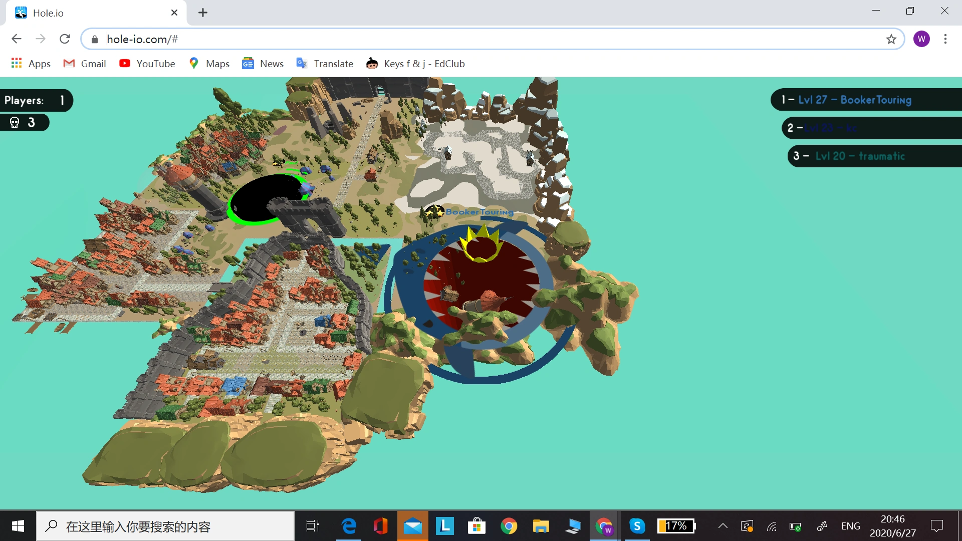 Hole Io Map Telegraph