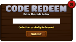 Code Redeem