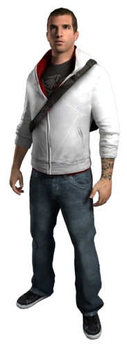 【まーたんです】MORAL CODE DESMOND-II BLACK Ubisoft - Assassin's Creed - Desmond Hoodie II – Just4Games